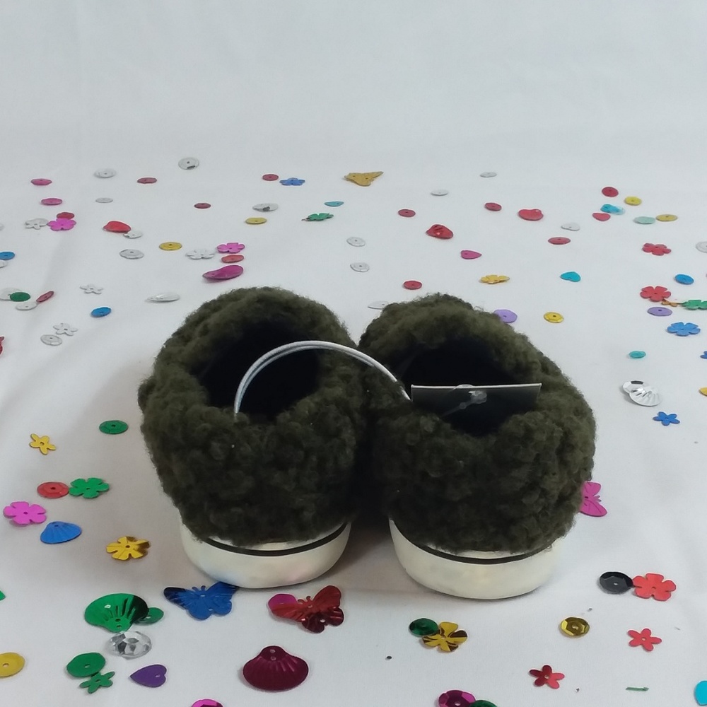 Cat & Jack Geraldo Sherpa Monster Slip On Sneakers - Picture 5 of 5